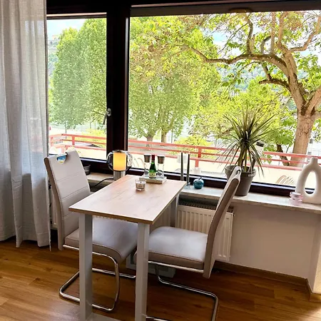 Uferglanz - Balcony, View, Sparkling Wine, Snacks Appartement Koblenz (Rhineland-Palatinate)